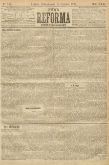 Nowa Reforma (numer popołudniowy). 1907, nr 261