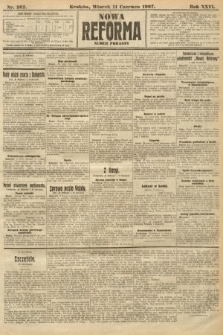 Nowa Reforma (numer poranny). 1907, nr 262