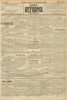 Nowa Reforma (numer poranny). 1907, nr 274