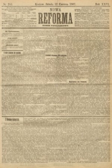 Nowa Reforma (numer popołudniowy). 1907, nr 283