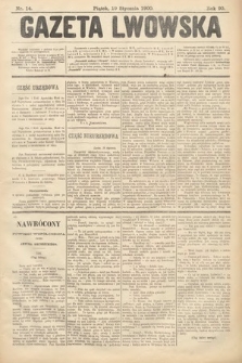 Gazeta Lwowska. 1900, nr 14