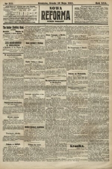 Nowa Reforma (numer poranny). 1911, nr 211