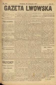 Gazeta Lwowska. 1897, nr 272