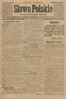 Słowo Polskie (wydanie poranne). 1914, nr 404