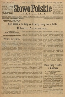 Słowo Polskie (wydanie popołudniowe). 1914, nr 589