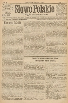 Słowo Polskie. 1922, nr 9