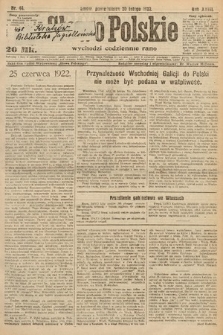 Słowo Polskie. 1922, nr 44