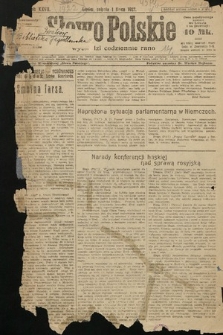 Słowo Polskie. 1922, nr 144