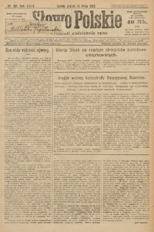 Słowo Polskie. 1922, nr 155