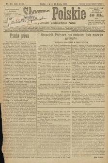 Słowo Polskie. 1922, nr 161