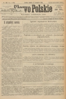 Słowo Polskie. 1922, nr 180