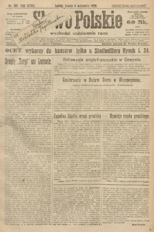 Słowo Polskie. 1922, nr 201