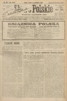 Słowo Polskie. 1922, nr 207