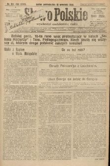 Słowo Polskie. 1922, nr 212