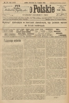 Słowo Polskie. 1922, nr 217