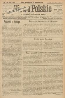 Słowo Polskie. 1922, nr 218