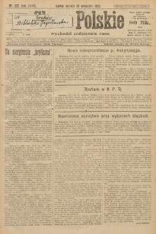 Słowo Polskie. 1922, nr 222