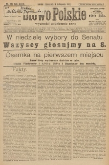Słowo Polskie. 1922, nr 255