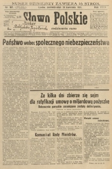 Słowo Polskie. 1931, nr 107