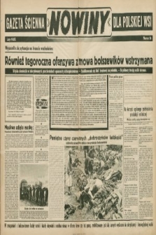 Nowiny : gazeta ścienna dla polskiej wsi. 1943, nr 56