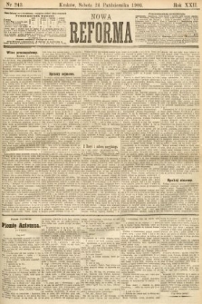 Nowa Reforma. 1903, nr 243