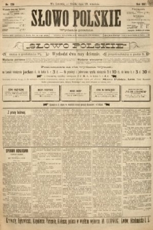 Słowo Polskie (wydanie poranne). 1897, nr 228