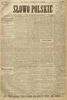 Słowo Polskie (wydanie popołudniowe). 1897, nr 276