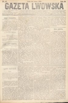 Gazeta Lwowska. 1879, nr 47