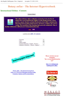 Botany online - The Internet Hypertextbook