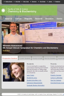 Faculty of Arts & Sience: Chemistry & Biochemistry