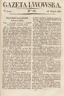Gazeta Lwowska. 1830, nr 95