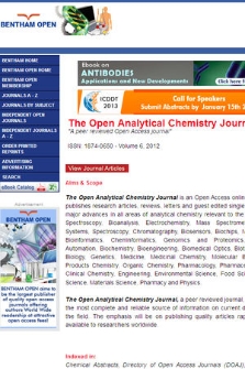 Open Analytical Chemistry Journal, The