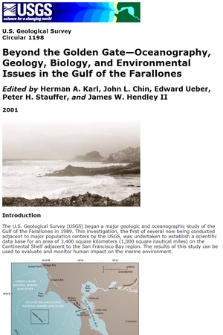 Beyond the Golden Gate : Oceanography, Geology, Biology, and Environmental Issues in the Gulf of the Farallones