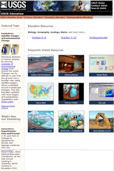 USGS Education Resources