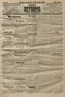 Nowa Reforma (wydanie popołudniowe). 1916, nr 21