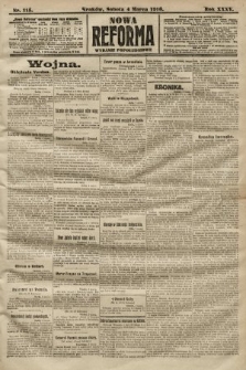 Nowa Reforma (wydanie popołudniowe). 1916, nr 115