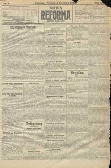 Nowa Reforma (numer poranny). 1910, nr 3