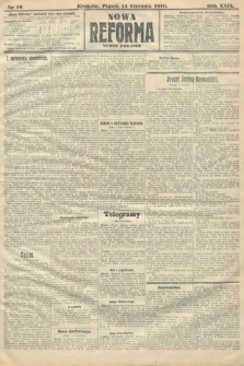 Nowa Reforma (numer poranny). 1910, nr 19