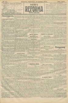 Nowa Reforma (numer poranny). 1910, nr 63