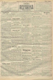 Nowa Reforma (numer poranny). 1910, nr 71