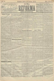 Nowa Reforma (numer popołudniowy). 1910, nr 86