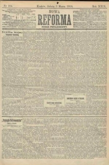 Nowa Reforma (numer popołudniowy). 1910, nr 104