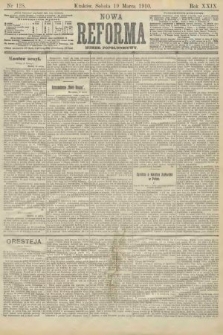 Nowa Reforma (numer popołudniowy). 1910, nr 128