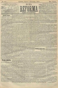 Nowa Reforma (numer popołudniowy). 1910, nr 157