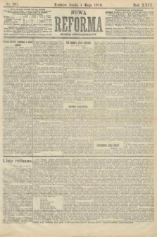 Nowa Reforma (numer popołudniowy). 1910, nr 201