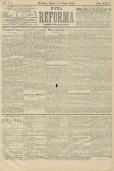 Nowa Reforma (numer popołudniowy). 1910, nr 211