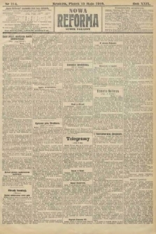 Nowa Reforma (numer poranny). 1910, nr 214