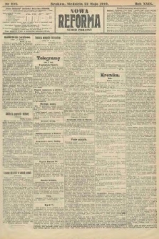 Nowa Reforma (numer poranny). 1910, nr 228