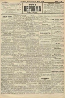 Nowa Reforma (numer poranny). 1910, nr 234