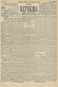 Nowa Reforma (numer popołudniowy). 1910, nr 261